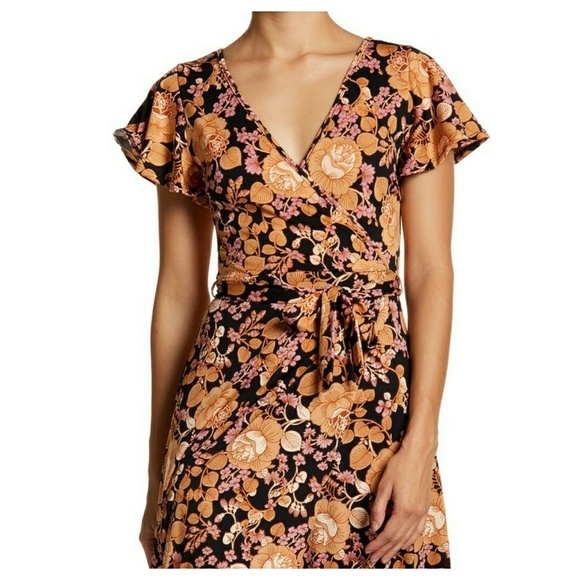 🆕️ floral high slit maxi dress - Picture 3 of 4